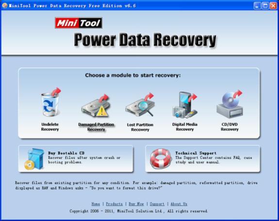 damaged partition recovery free download