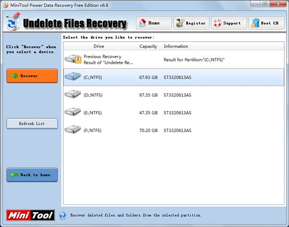 Partition data recovery software1