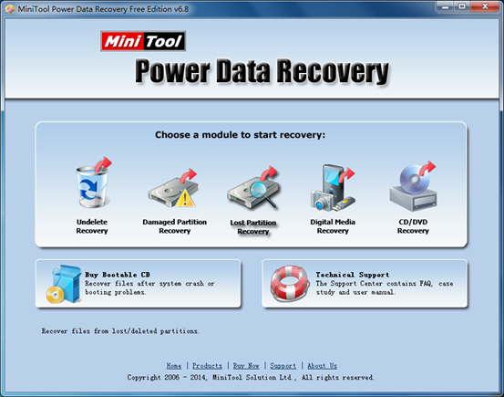 data-recovery-from-lost-ntfs-partition-main-interface